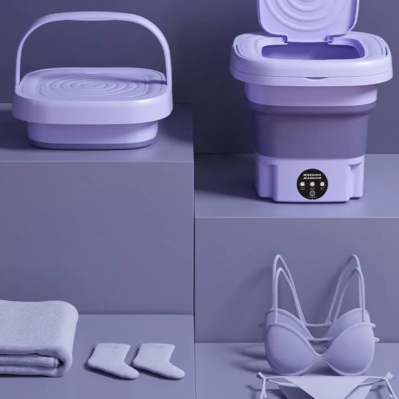 8L Small Foldable Washing Machine